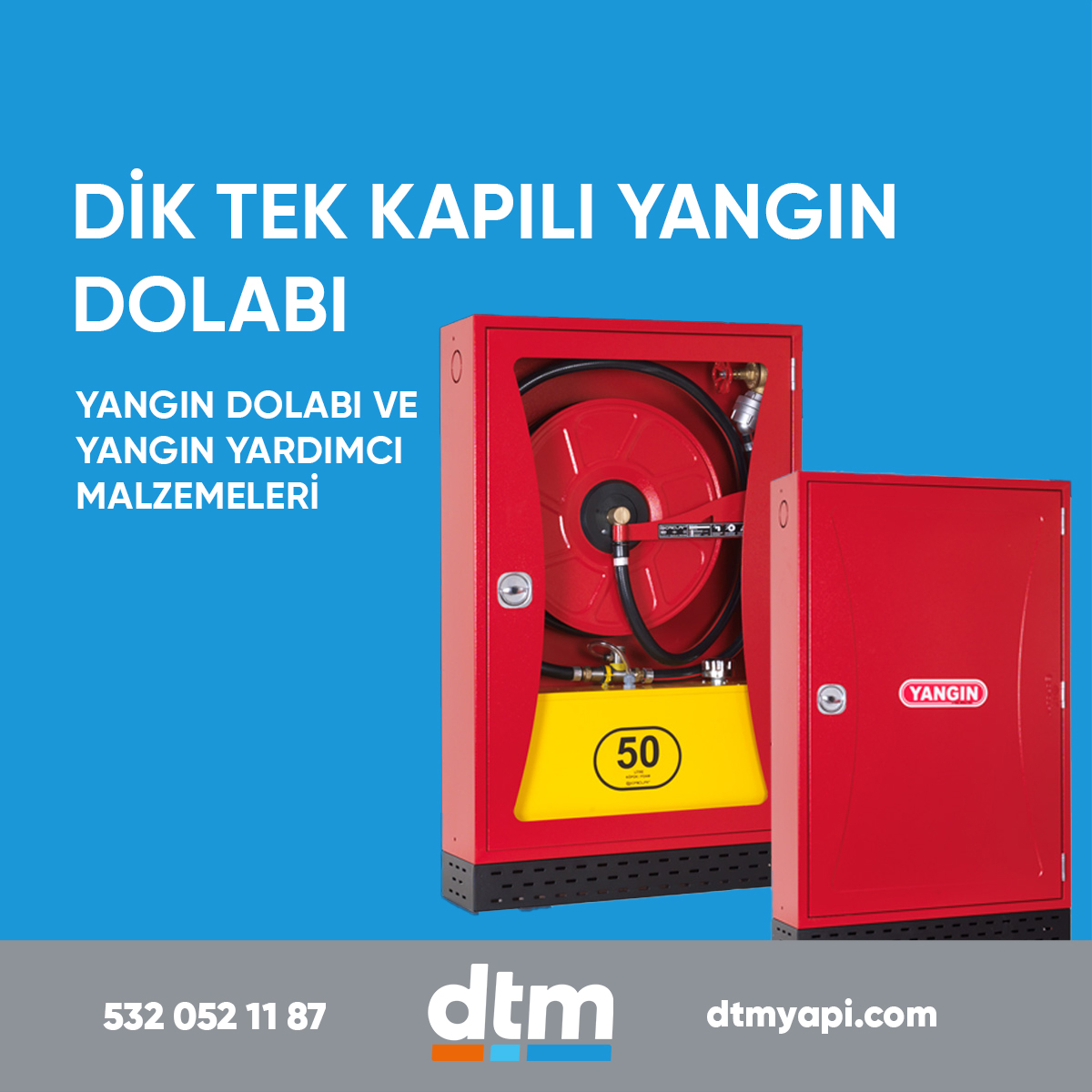 dtm yapı yangın dolabı