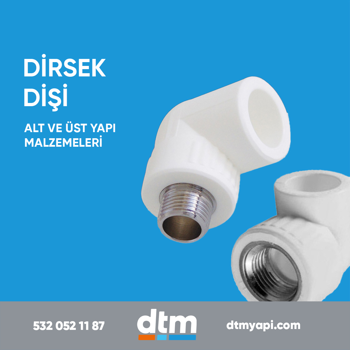 dtm yapı 
plastik grubu 
pp dirsek 