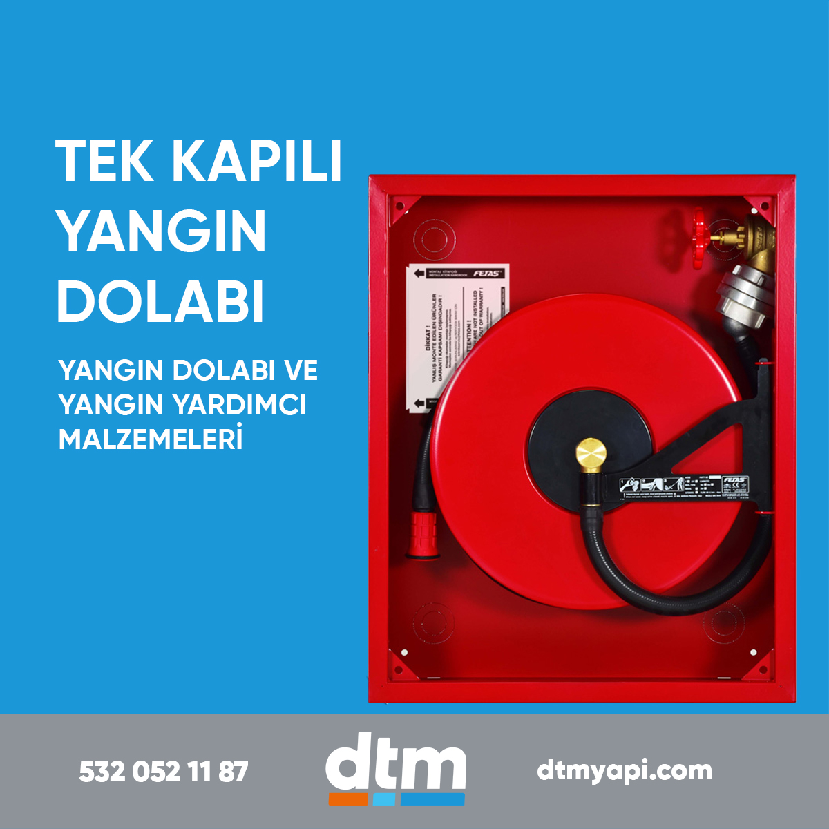 dtm yapı yangın dolabı