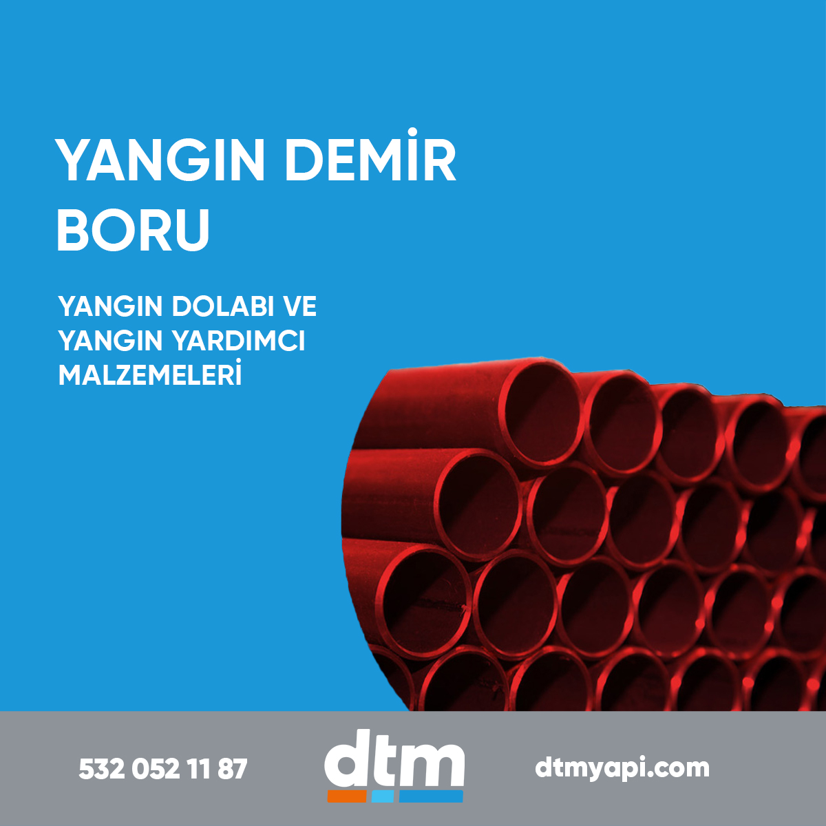 dtm yapı yangın 
yangın demir borusu